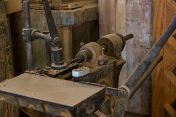 Woodworking lathe