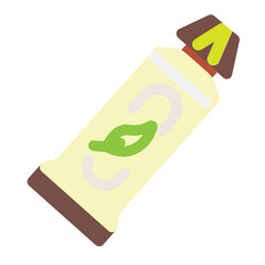 Tooth Paste Flat Icon