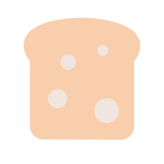 Bread Flat Icon