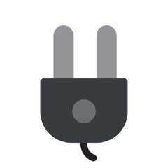 Obraz premium Plug Flat Icon
