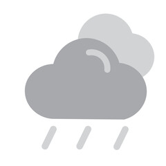 Rain Flat Icon
