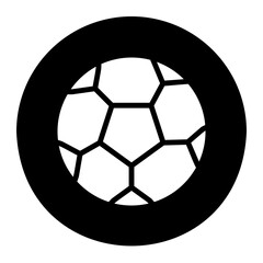 Naklejka premium football icon