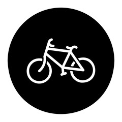 Fototapeta na wymiar montain bike icon