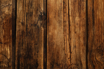 Texture of wooden surface as background, top view