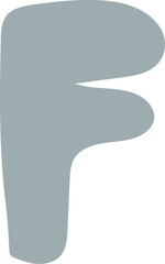 Abstract shape f illustration