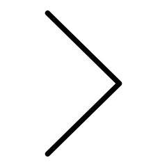 chevron line icon