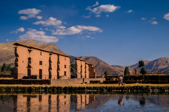Wiracocha Temple, archaeological site of mud and volcanic stone constructions that were used for religious and administrative ceremonies.