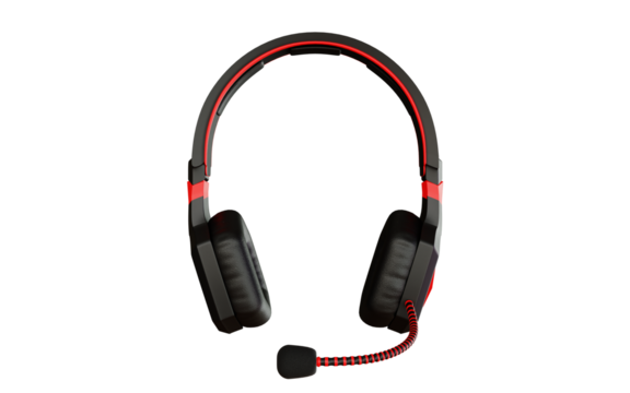 3d headphone design for product mockup