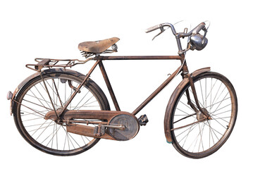 Old vintage bicycles