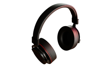 3d headphone design for product mockup