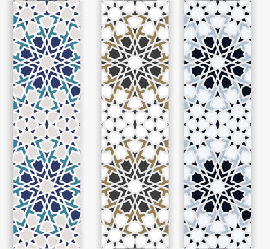 Marbled Zellige Mosaic: A Seamless Moroccan Tile Pattern