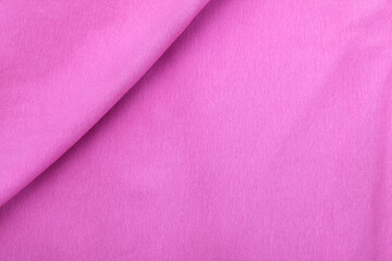 Close-up shot of pink fabric