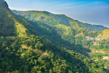 Fototapeta na wymiar view of vagamon hills