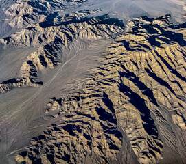 Fototapeta premium Desert mountains in morning light