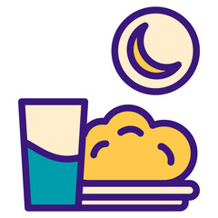 ramadan sahur  icon