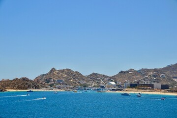 Harbour and Beach at Cabo San Lucas