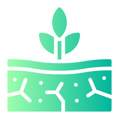 soil gradient icon