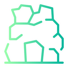 cave gradient icon