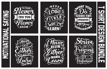 Motivational Quotes T-shirt Design
Lettering t shirt design bundle, Motivational Saying T shirt Design set, typography t shirt design bundle