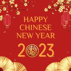 Happy Chinese New Year 2023 Instagram Post