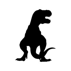 Tyrannosaurus of silhouette © Lightwizard