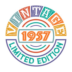 Vintage 1957 Limited Edition