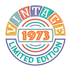 Vintage 1973 Limited Edition