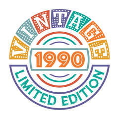 Vintage 1990 Limited Edition