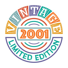 Vintage 2001 Limited Edition