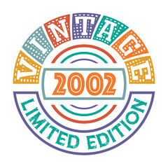 Vintage 2002 Limited Edition