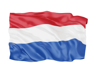 3d Netherlands flag national sign symbol