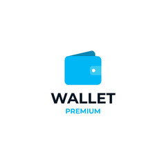 Mobile wallet logo design template illustration