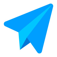 Telegram Flat Icon