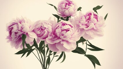 bouquet of peonies