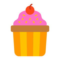 Muffin Flat Icon