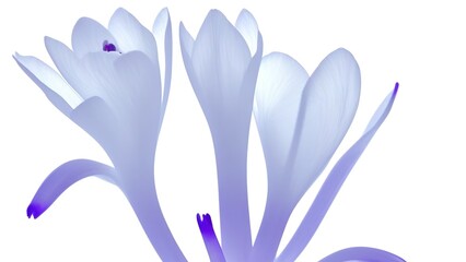 Fototapeta na wymiar white flower on blue background
