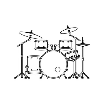 How To Draw A Drum Step By Step 🥁 Drum Drawing Easy - YouTube
