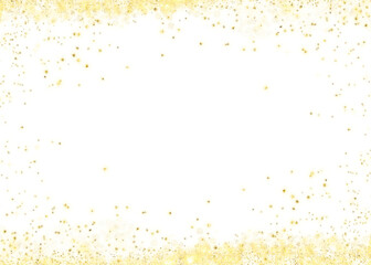 golden light bokeh confetti and sparkles