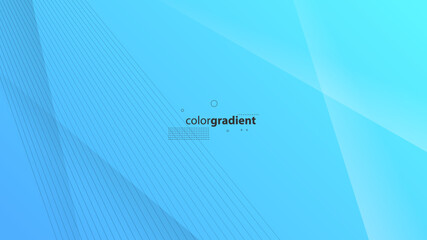 Fototapeta premium Abstract Modern Background with DIagonal Tilt Lines Motion with Vibrant Blue Gradient Color