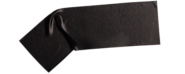 adhesive tape realistic electrical black tape png isolated on transparent background