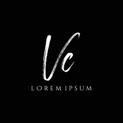 Letter VC luxury logo design vector