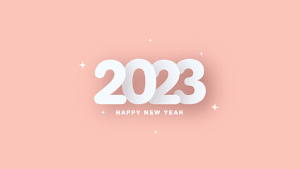 New year 2023 background