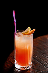 tasty cocktail in the bar