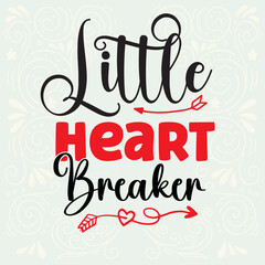 Obraz premium Valentine svg t shirt design