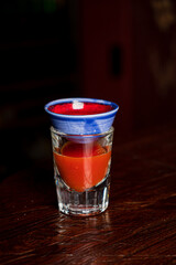 tasty cocktail in the bar