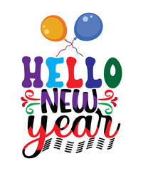 New Year 2023 SVG Bundle, Happy New Year's Eve Quote, Cheers 2023 Saying, Sublimation Print Clip Art, cut file, Circut, Silhouette svg,Happy New Year SVG Bundle, Hello 2023 Svg, New Year Decoratio