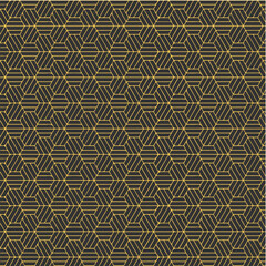 Seamless geometric abstract pattern for packaging