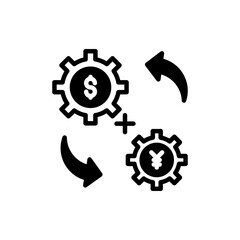 Making Money icon in vector. Logotype