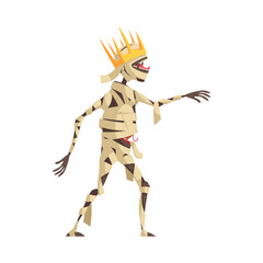 Evil Character Mummy Composition