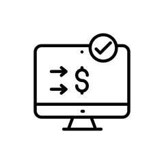 Payment Gateway icon in vector. Logotype